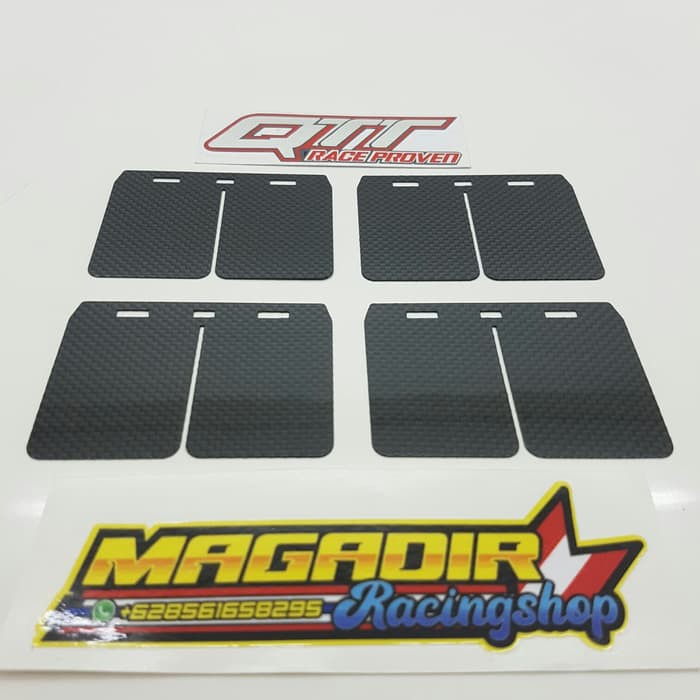 Lidah Membran Carbon QTT V Force 3 Ninja Valve Racing Diskon PART3241