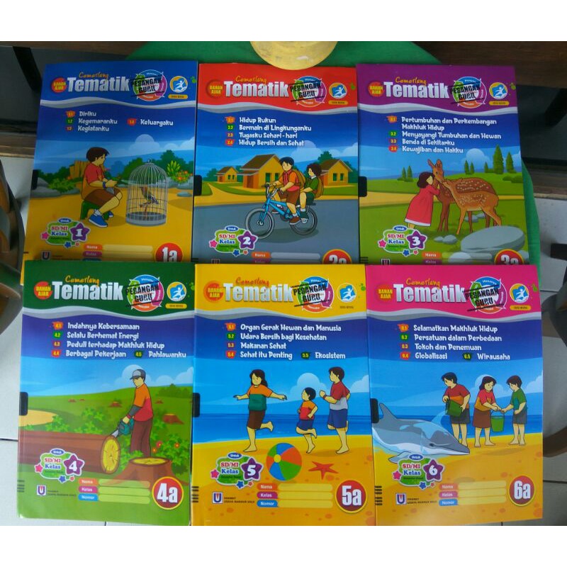 Buku Pegangan Guru LKS Cemerlang Tematik Kelas 1-6 A