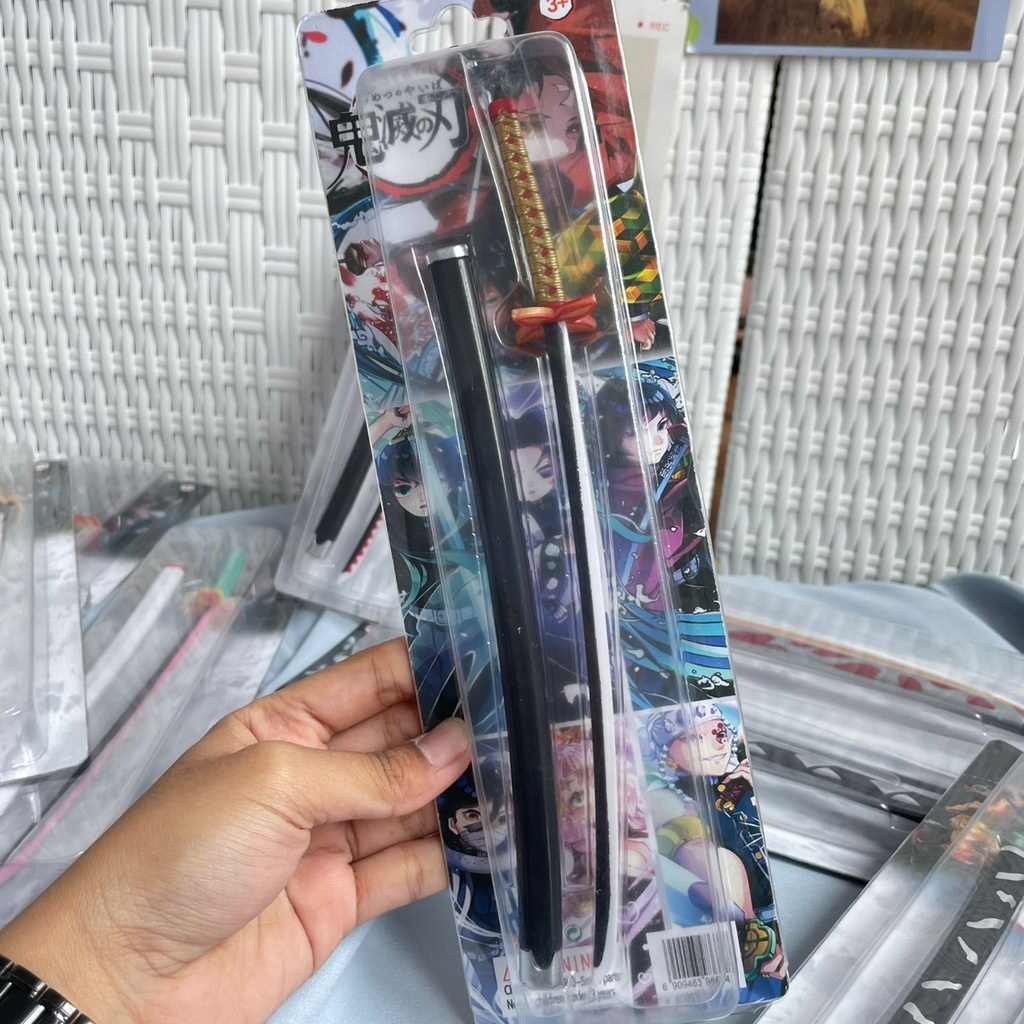 PAJANGAN MAINAN PEDANG DEMON SLAYER LIMITED EDITION KID TOYS MINIATUR SWORDS KIMETSU NO YAIBA HARGA TERMURAH READY GROSIR COD BEST QUALITY