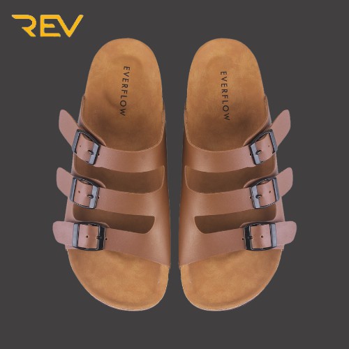 ☀ REV STORE ☀ Sandal Pria Ukuran Besar - Sendal Selop pria Big Size - Sandal Pria Kulit Sintetis