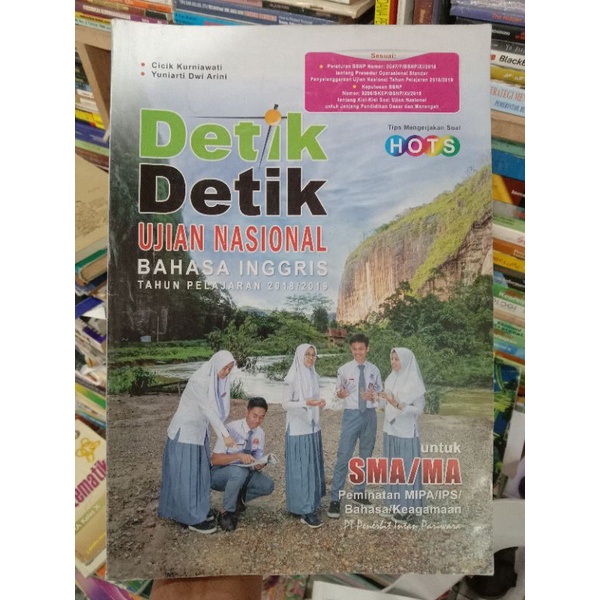 Detik-Detik UN Bahasa Inggris 2018/2019 SMA.