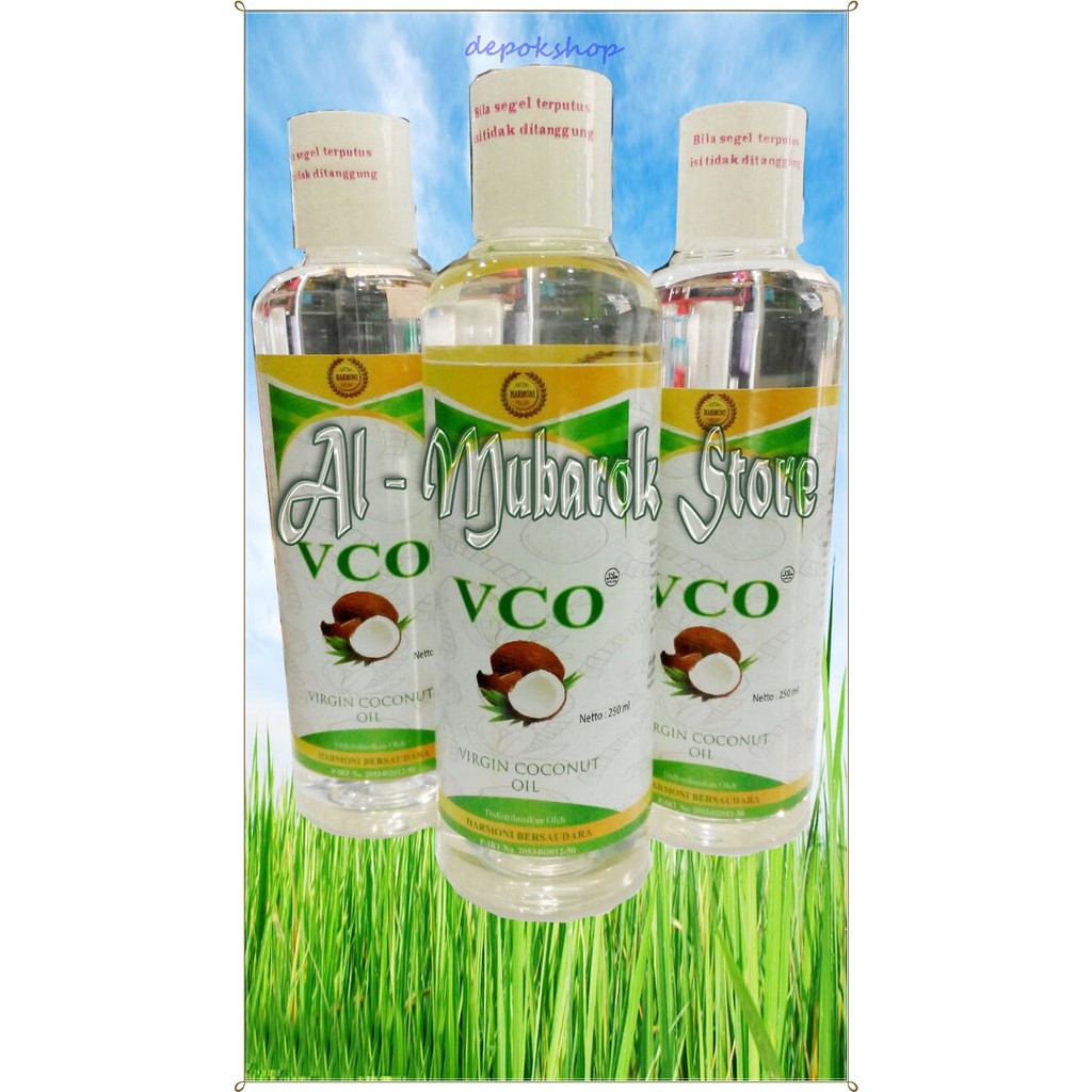 

VCO Virgin Coconut Oil 250 ML Minyak kelapa Original - mj58