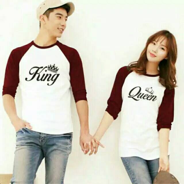 COUPLE KING &amp; QUENN / BAJU PASANGAN / BAJU KOMPAK