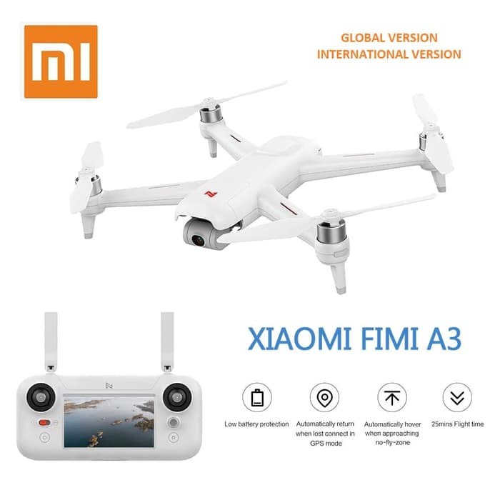Xiaomi FIMI A3 5.8G GPS Drone 1KM FPV 25 Minutes With 3-axis Gimbal