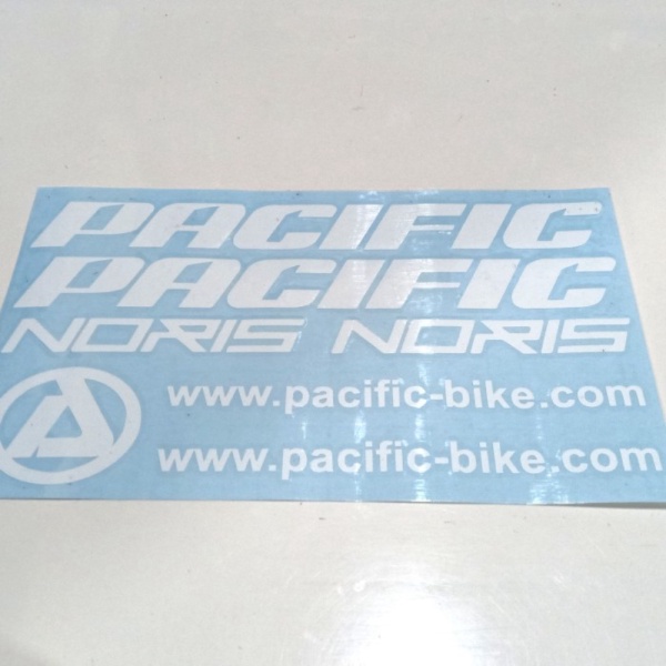 Grosir stiker pacific noris cutting sticker gowes sepeda mtc sepeda lipat bmx Diskon
