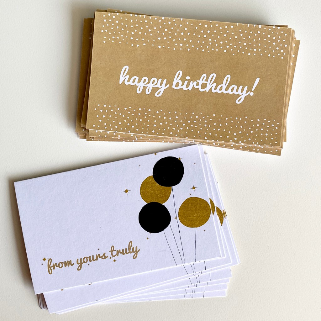 

KURAVE Mini Happy Birthday Card