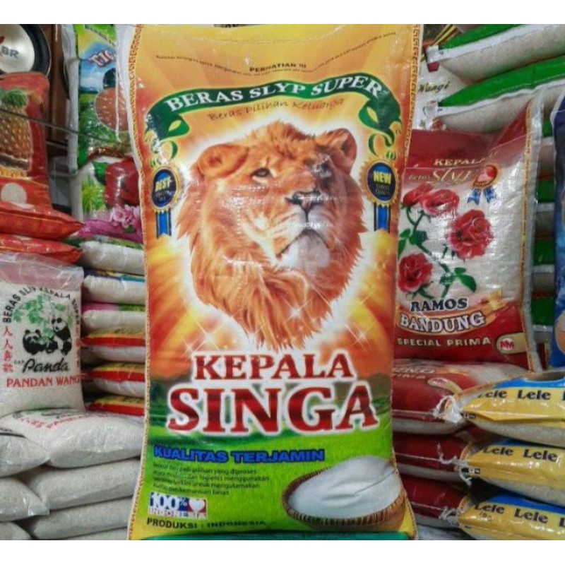 

Beras Cap Kepala Singa 5kg 10kg 20