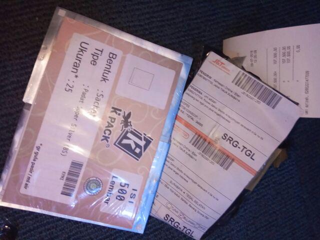 Kpack 25gr (8x12cm)kemasan Sachet Alumunium Foil / Silver Kopi Bubuk, Sambal, Bawang Goreng