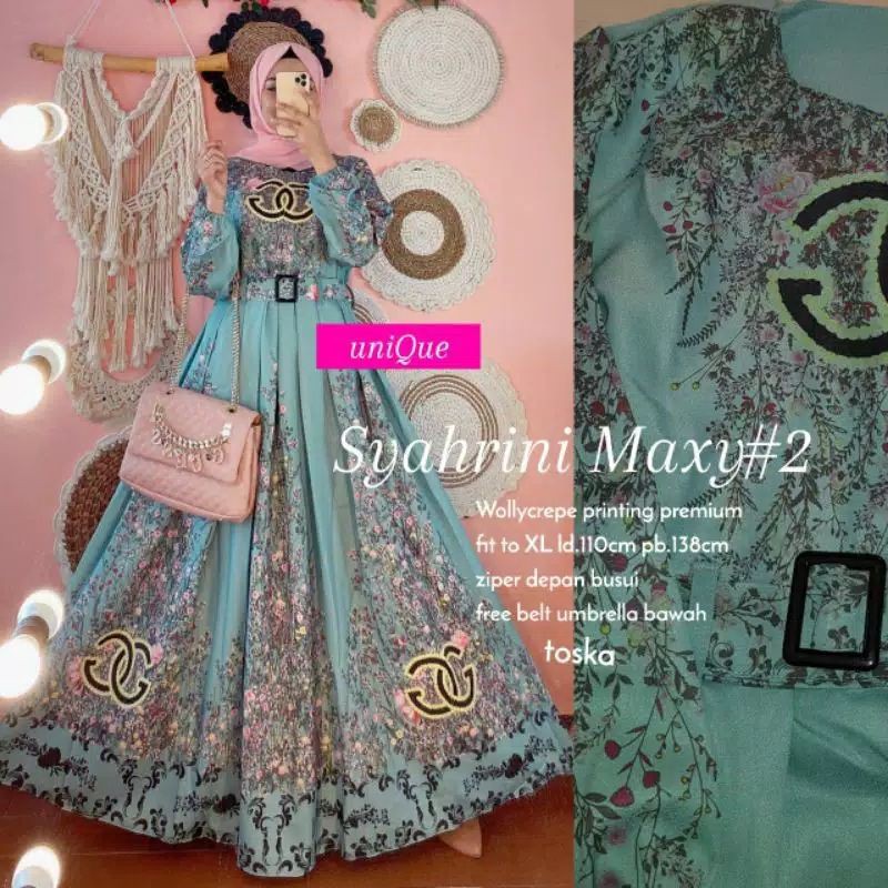 Dress syahrini maxy