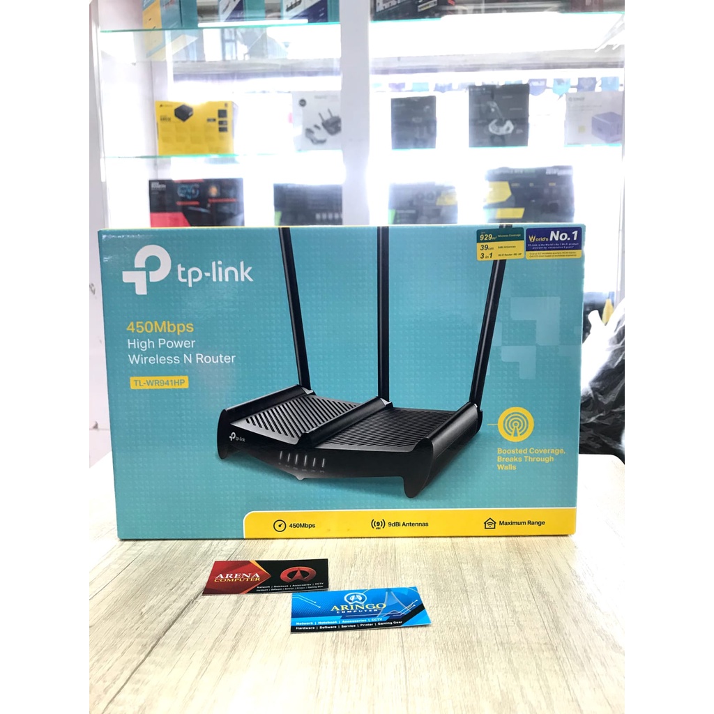 TPLink TL-WR941HP 3 Antena 450mbps Wireless and Router