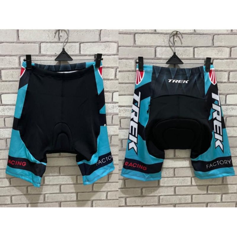 celana sepeda gowes pendek roadbike Padding busa trek tosca