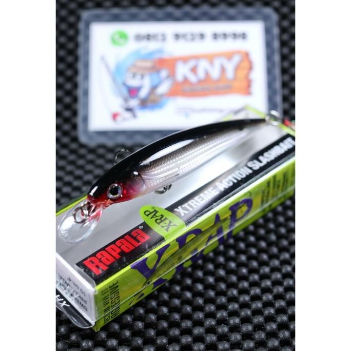 Lure Minnow Rapala XRAP10 Slashbait SILVER Rajanya Casting Jauh