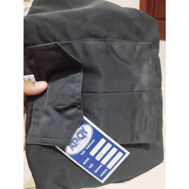 Celana Sirwal ATAQY KSP 4 Saku + Resleting Saku samping