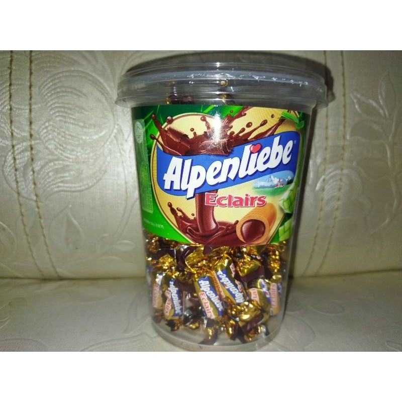 

ALPENLIEBE ECLAIRS 360 GRAM ISI 100 PCS / PERMEN ALPENLIEBE ECLAIRS / ALPENLIEBE / SPESIAL LEBARAN