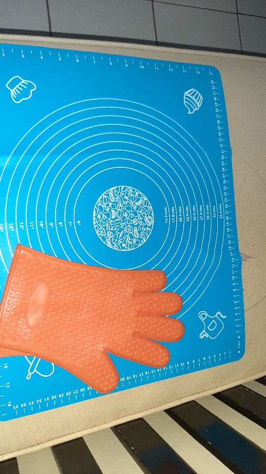 Sarung Tangan Silicone Anti Panas Heat Resistance Dapat Di Cuci 1pcs