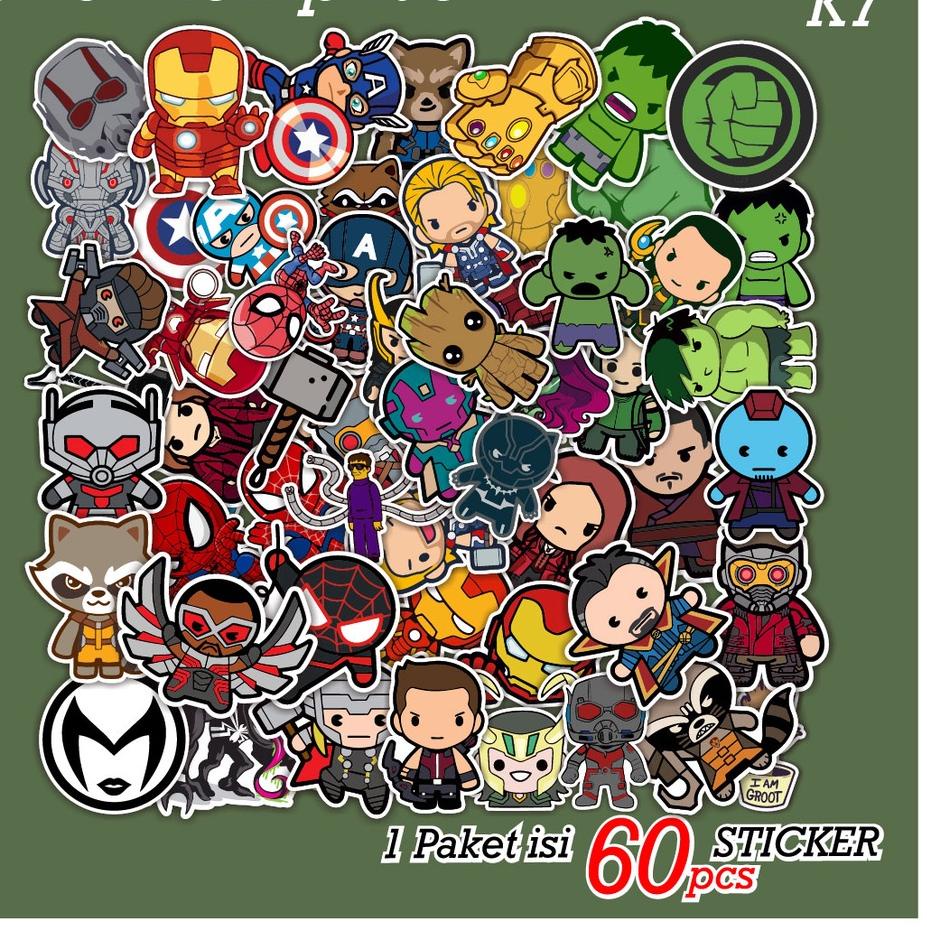 

Terlaku. ZSI0I [ MAC ] 60 PCS STICKER SUPERHERO KARAKTER SUPERHERO SUPERMAN HULK KAPTEN AMERIKA THOR LUCU AESTHETIC ANTI AIR UNTUK LAPTOP CASE TUMBLER KOPER HP - K7 J62 Terkini