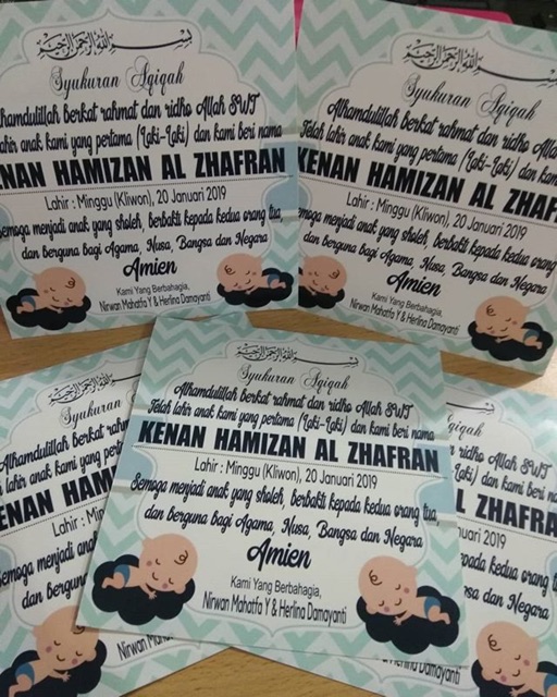 

Stiker box nasi aqiqah