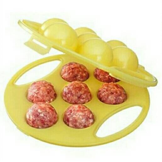 Cetakan Nasi Bola Bola 7 Lubang/ Cetakan Bento Nasi Bulat/ Isi Bekal Anak Nasi Bulat -CN11