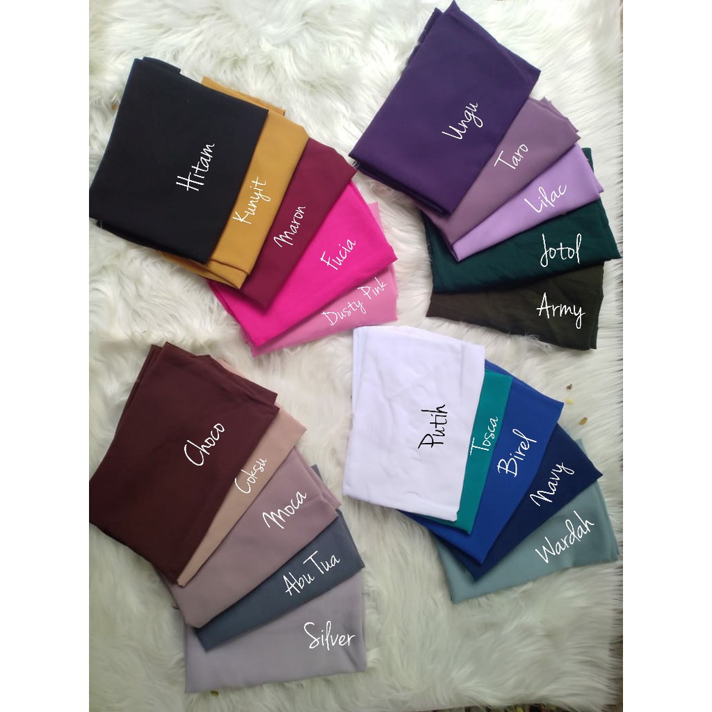 (1kg 15 pcs) Bergo maryam, bergo nisma, hijab aisya , khimar tali wolfis