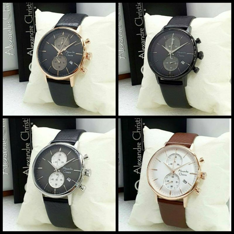 JAM TANGAN PRIA ALEXANDRE CHRISTIE AC 6572 ORIGINAL