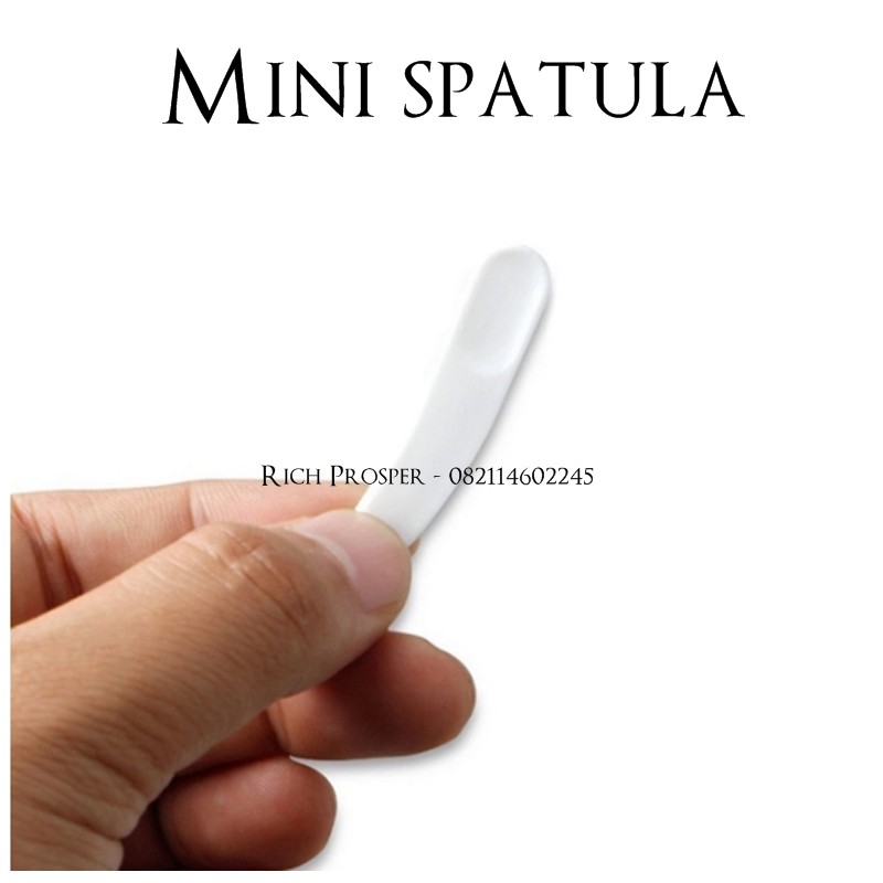 Mini Spatula 5,5cm - spatula untuk cream - spatula mini cream kosmetik