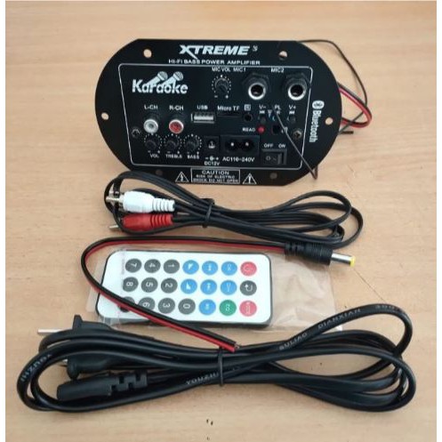Bluetooth Power Amplifier Subwoofer Dc 12 V Dan Ac 2v Jw A16 Shopee Indonesia
