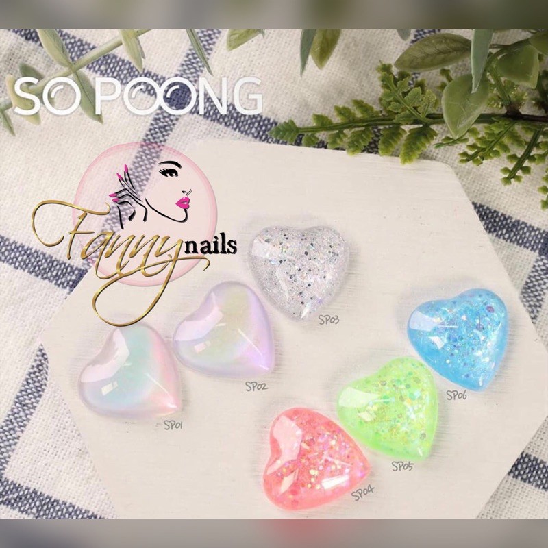 NAIL COLOR TIP DISPLAY love round teardrop color display bentuk hati oval kotak warna botol kutek