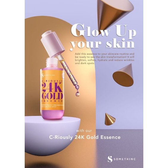 (GOSEND/COD) SOMETHINC CRIOUSLY 24K GOLD ESSENCE VITAMIN C