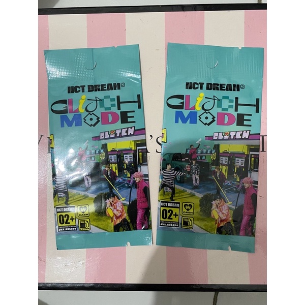 Trading Card B Vers NCT Dream Glitch Mode Pop Up Store (SEALED)