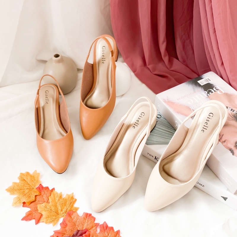 Giselle Colls - Ivy Mules Heels Wanita 5 cm-1