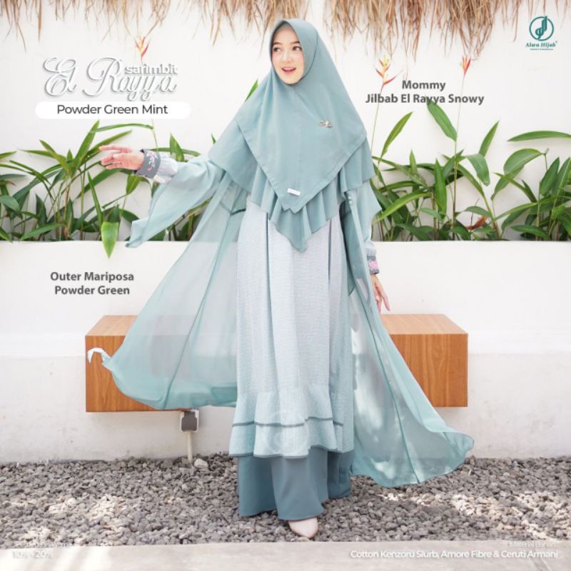 Sarimbit El Rayya by Alwa Hijab (Ready)