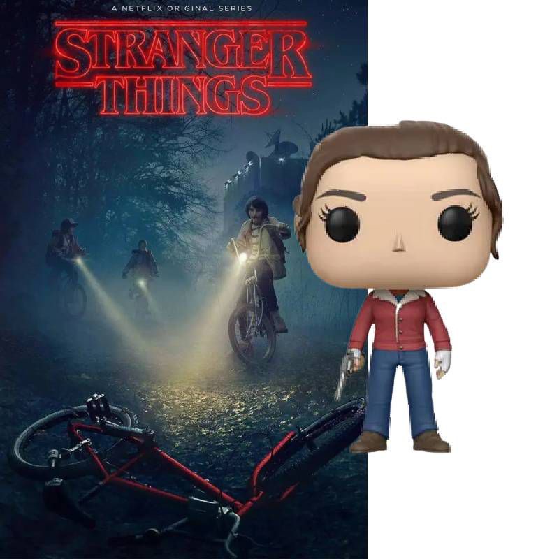 Funko POP Stranger Things Action Figures Model Toys TV Dustin Steve Eleven Demogorgon  Brenner Nancy Brenner Action Figure Toys Doll Toy Kids Adults Baby Halloween Gift