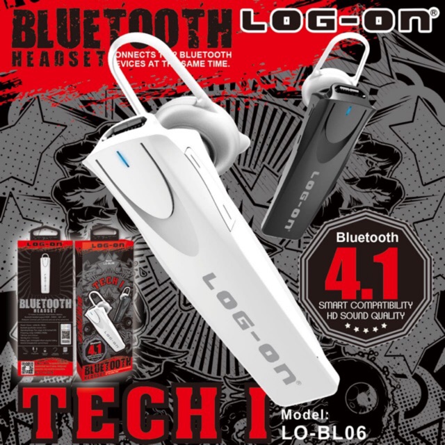 HANDSFREE/ HEADSHET/ HF BLUETOOTH LOGON TECH 1 LO-BL06