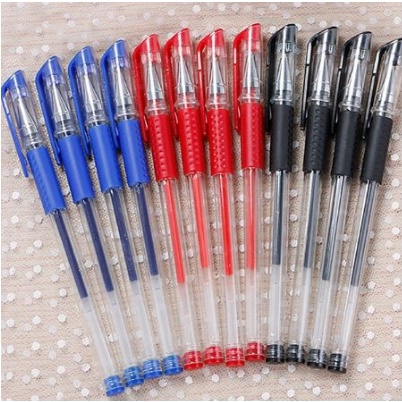 

Pulpen Gel Ink 0.5Mm Alat Tulis Kantor Sekolah Pena Pen Tinta Cair Standart Warna Merah Hitam Biru 4
