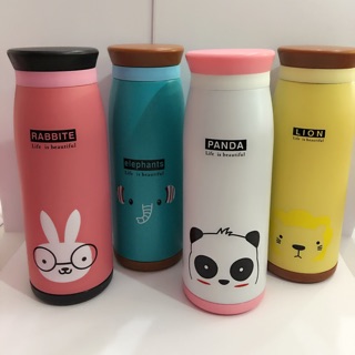 Termos karakter animal 500ml ada karet nya Shopee 