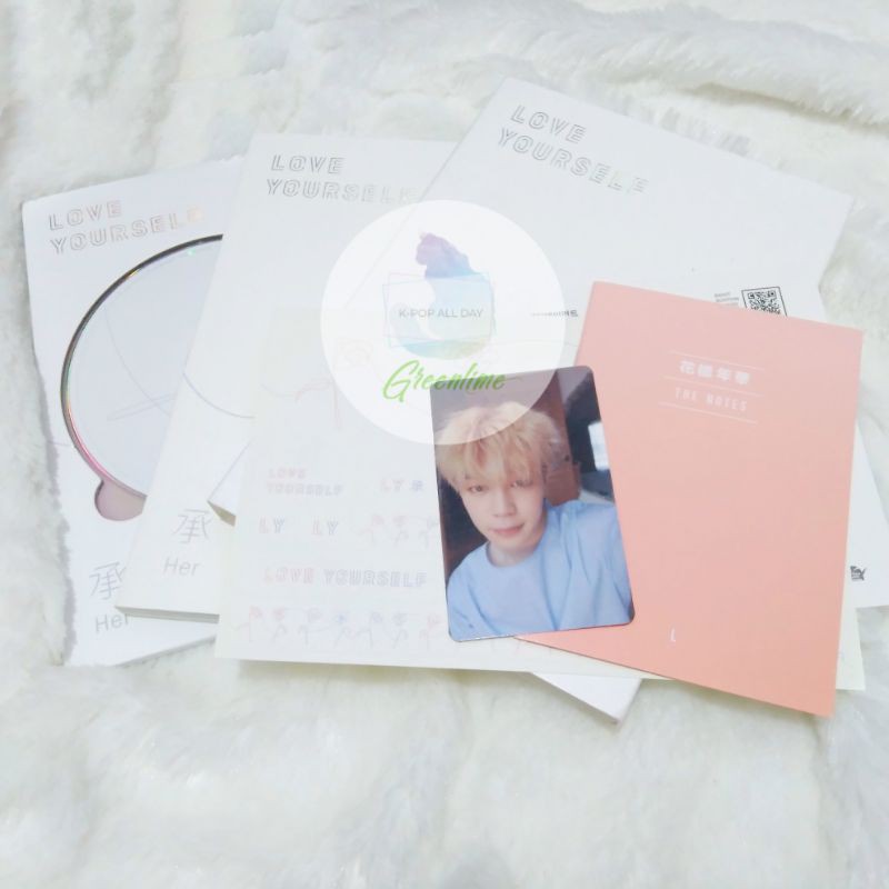 ALBUM BTS LOVE YOURSELF HER L PC JIMIN FULLSET