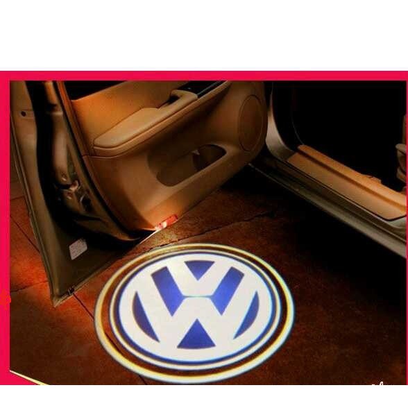 Lampu Proyektor Logo Pintu VW
