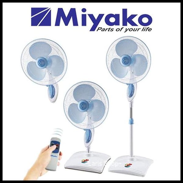 MIYAKO Desk Fan &amp; Stand Fan [16&quot;] TJR-101