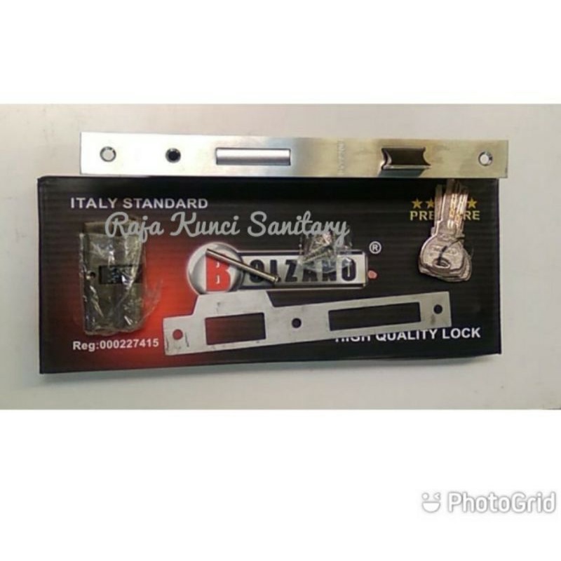 Paket Lengkap Handle Roses Stainless+Kunci Stainless+Cylinder