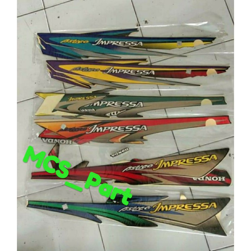 Striping Stiker astrea honda grand sabit grand astrea impresa