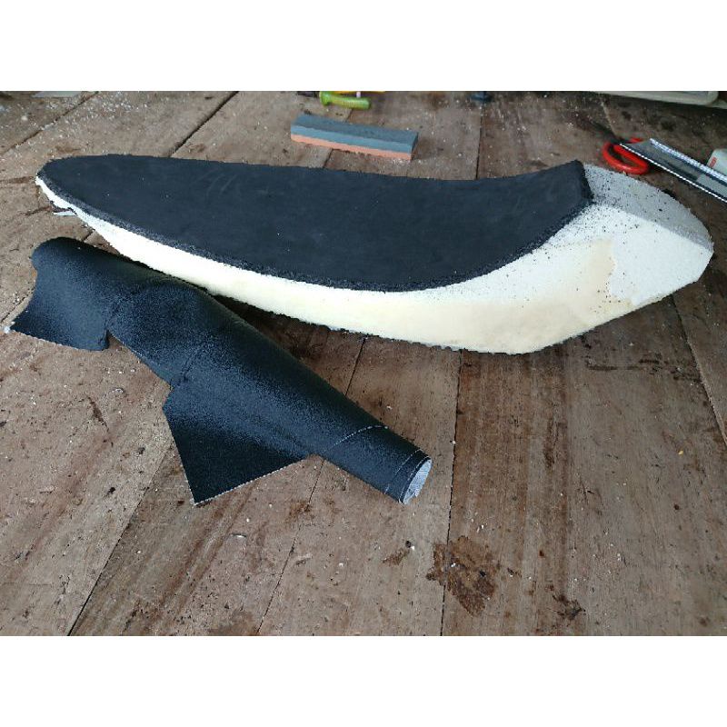 Spon + Matras dan Kulit Roadrace satria fi - Busa+Matras dan Kulit Jok Satria Fu Fi Roadrace - Busa 