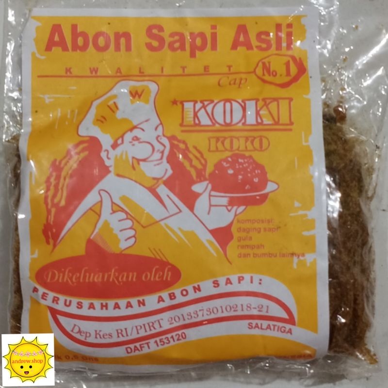 

Abon Sapi cap Koki Koko