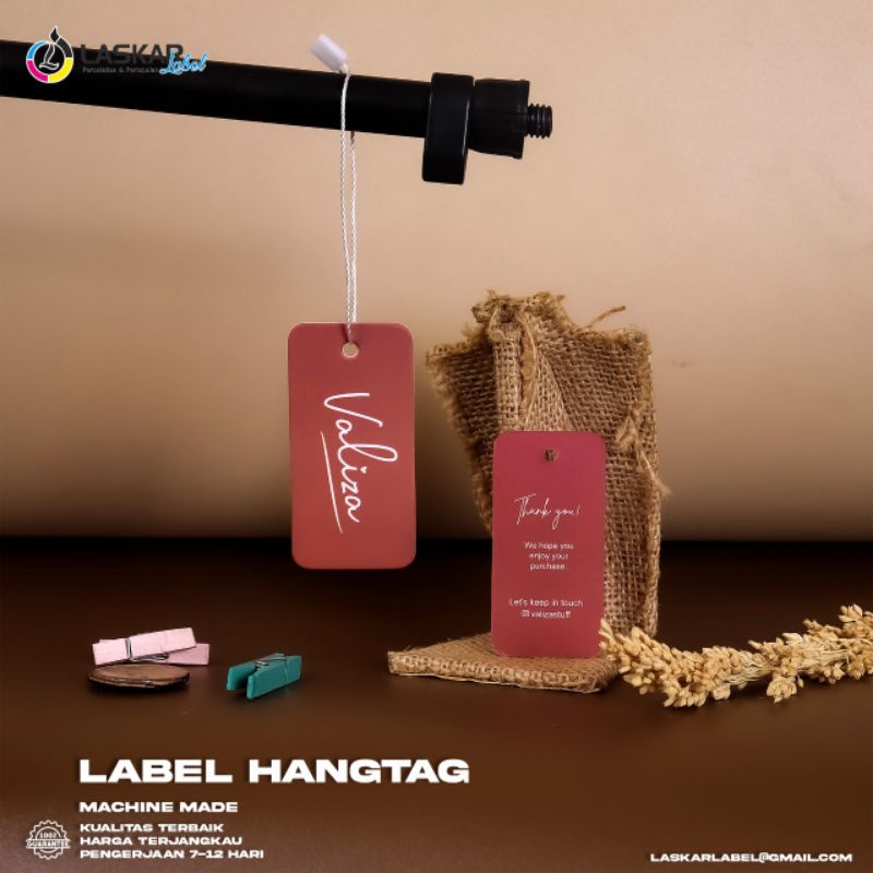 hantang premium/Han tag baju/tag baju