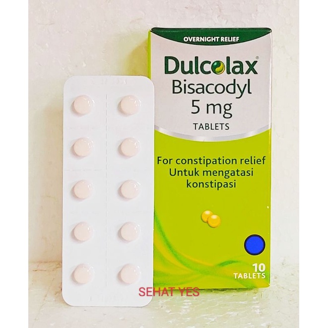 (Original) DULCOLAX 10 Tablet Exp Lama Termurah