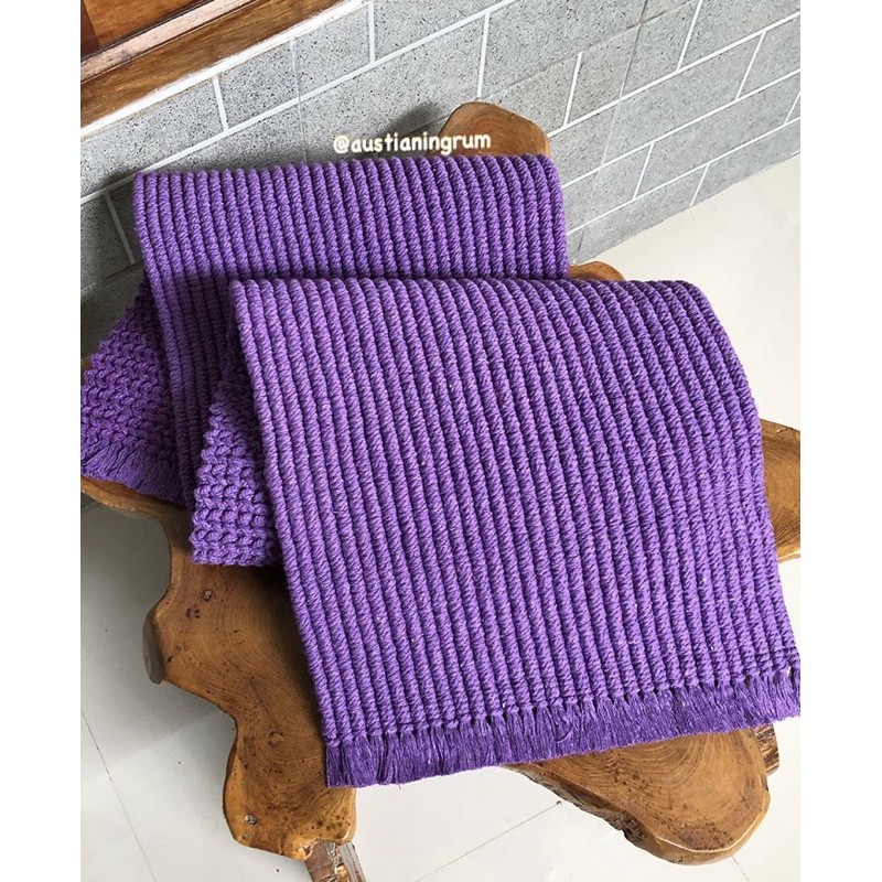 Macrame Taplak Meja Runner / Table Runner / Taplak Meja