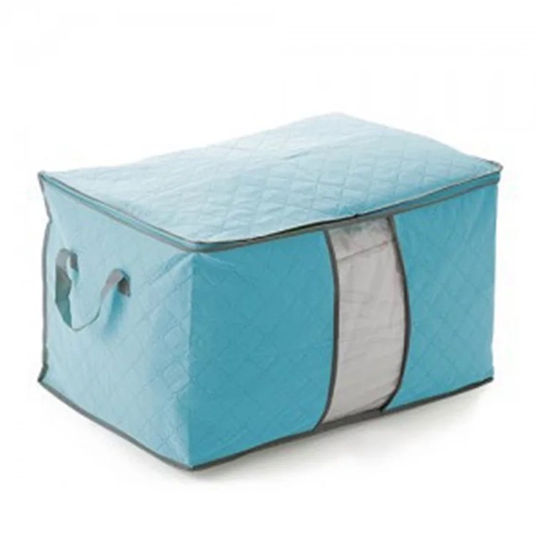 Storage Bag Plastik | Storage Box Tempat Pakaian [random motif tinggi/lebar]