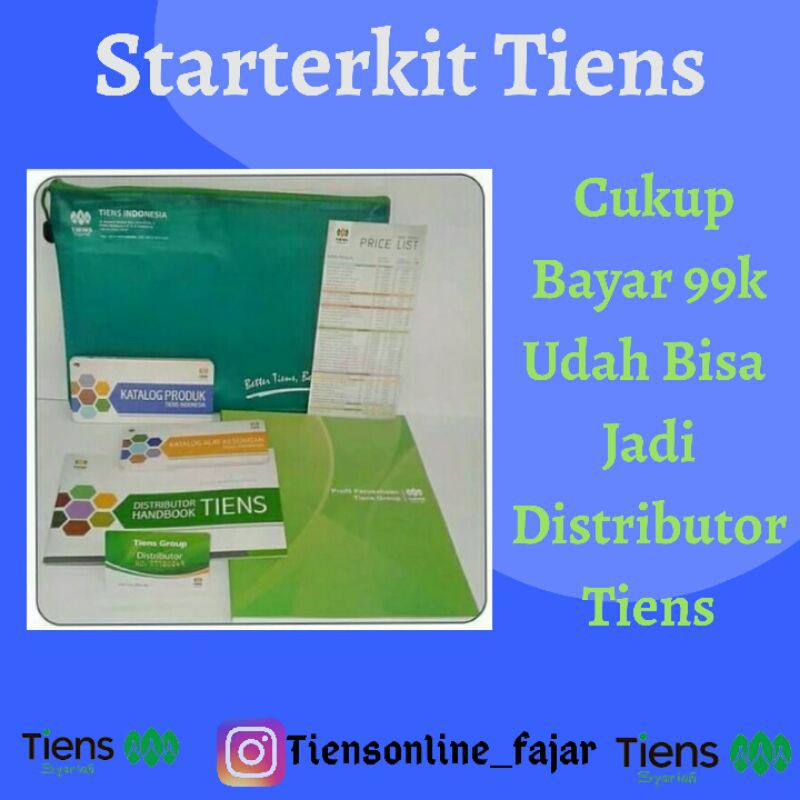 

STARTERKIT TIENS