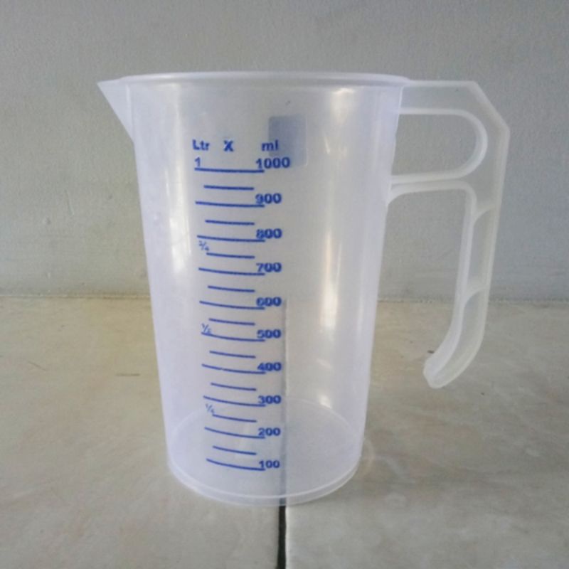 [Pom Mini] GELAS TAKAR UKUR LITERAN 1 Liter Buat Pom Mini