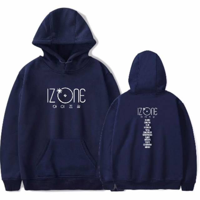 [Bayar di tempat] Jaket izone hoodie izone kpop