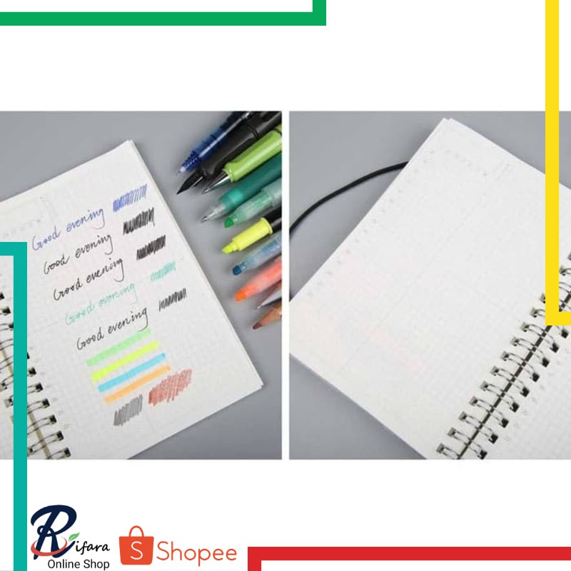 

Grosir Buku Tulis Catatan Pocket Binder Notebook Agenda Planer Polos A6 Elegan